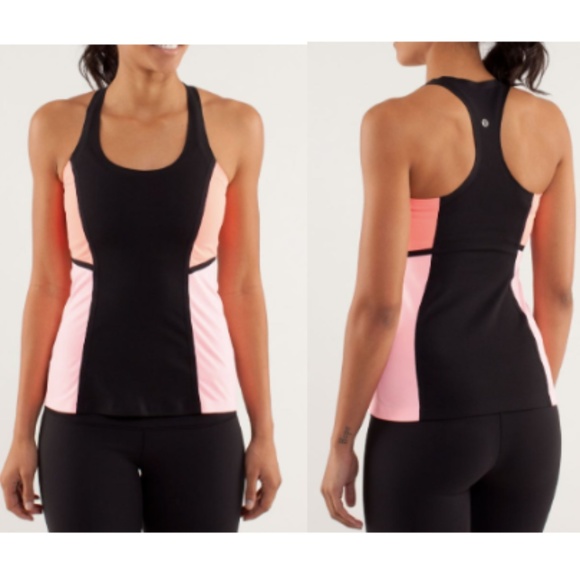 Lululemon Cool Racerback Surf Bonded Tank Top